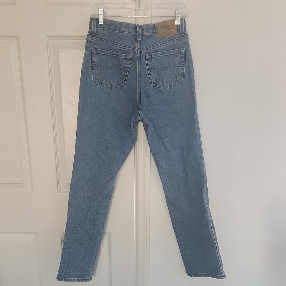 US Polo Ass. Rn Vintage Y2K 87282 Classic Straight Leg Blue Jeans Sz 9/10 - Picture 10 of 10